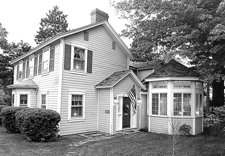 The Carlisle house on Bower Hill Road is one of the oldest houses in Mt. Lebanon