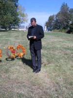 October 2, 2010 St. Clair Cemetery dedication