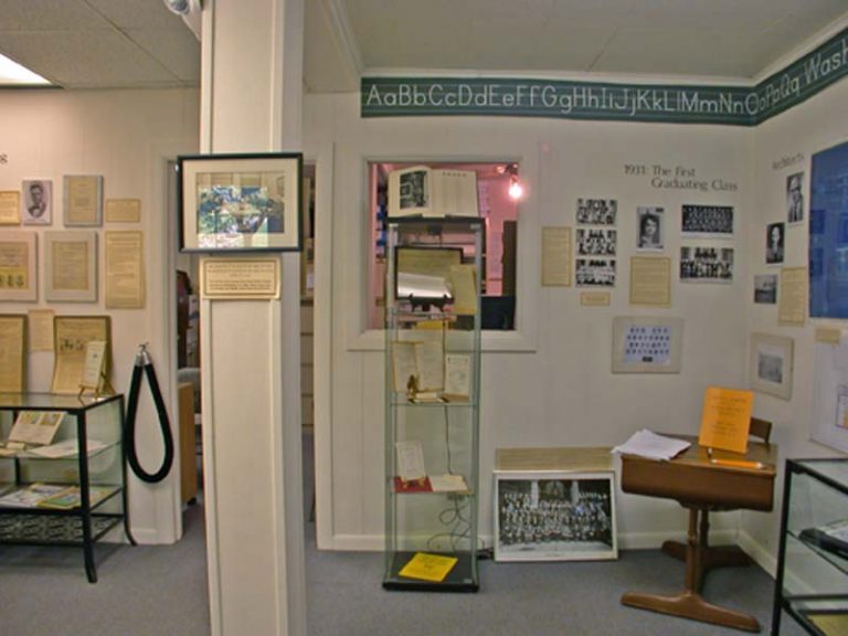 "Washington Public School: 1921-1910" exhibit ran May 7, 2010 to Labor Day 2010