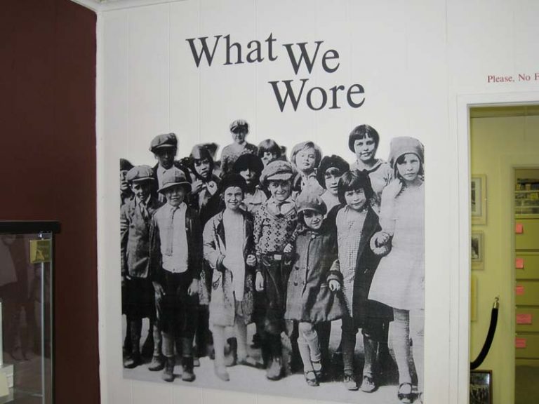 The Mt. Lebanon History Center's first exhibit, titled "What We Wore," ran June 2009 to September 6, 2009